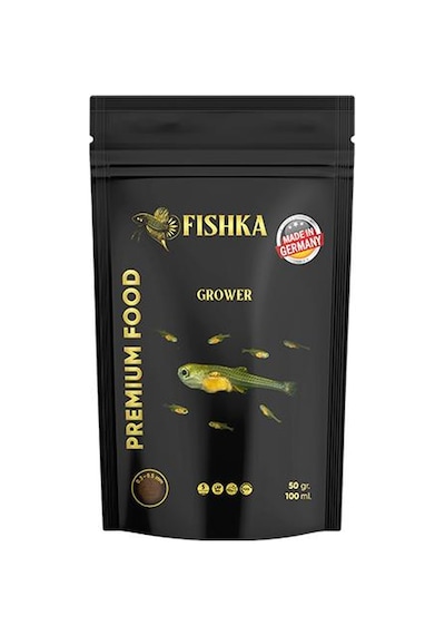 Fishka Grower Yavru Balık Yemi 100 ML