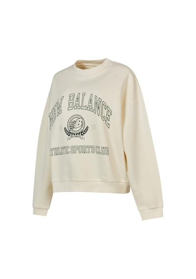 New Balance Nb Lifestyle Kadın Sweatshirt-beyaz