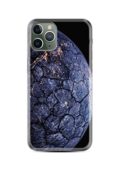 Iphone 14 Pro Max Uyumlu Kılıf Resimli Desenli Silikon Platinium Series Neptune 1812