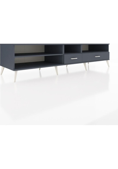 Kronos Tv Ünitesi 3 Raflı 2 Çekmeceli 220x59x51 Antrasit-antrasit Antrasıt/antrasıt - Antrasıt Kronos Tv Ünitesi 3 Raflı 2 Çekmeceli 220x59x51 Antrasit-antrasit Antrasıt/antrasıt - Antrasıt