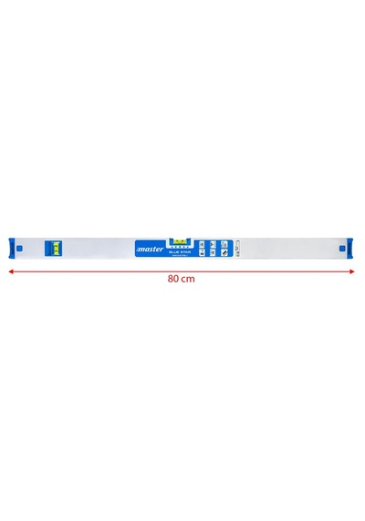 Master 506893 Blue Star Mıknatıslı Su Terazisi 80 Cm