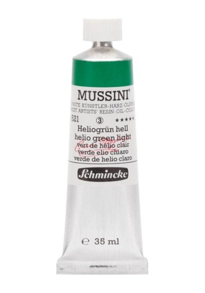 Schmincke Mussini Artist Yağlı Boya 35 ML Seri 3 521 Helio Green Light