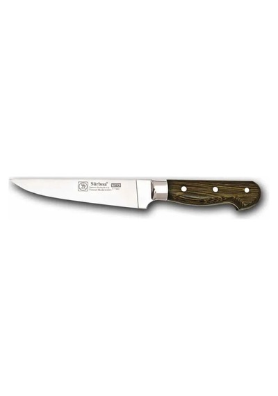 61011ym - Sürmene Yöresel Kasap Kemik Sıyırma Bıçağı 14, 5 Cm Çok Renkli