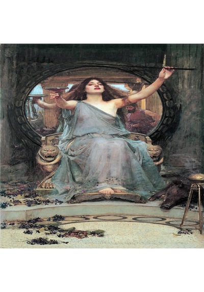 Rossetti Leighton Waterhouse Kadınları Doğal Taş Bardak Altlığı 4'lü Set - Natural Stone Coasters - Taş Çok Renkli