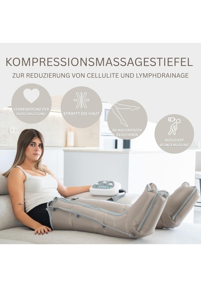 Hava Basıncı Bacak Masaj Aleti - Ev İçin Pressoterapi, 30-250 Mmhg, 4 Mod, 4 Örtüşen Bölge, Rahatlama Ve Konfor Kontrol Ünitesi Ve Bacak Manşetleri Hava Basıncı Bacak Masaj Aleti - Ev İçin Pressoterapi, 30-250 Mmhg, 4 Mod, 4 Örtüşen Bölge, Rahatlama Ve Konfor Kontrol Ünitesi Ve Bacak Manşetleri