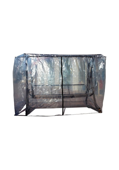 Otobirotoaksesuar Salıncak Koruma Örtüsü Kılıfı Bahçe Salıncak Kılıfı 220X120X150 Şeffaf