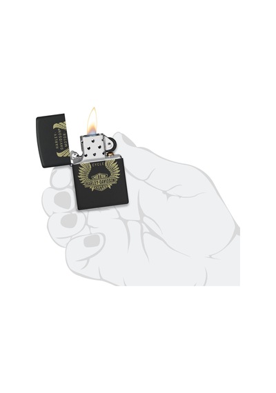 Zippo Harley Davidson Motor Cycle 218-116668 Siyah
