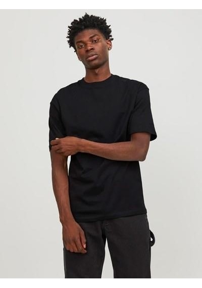 Jack & Jones Jjebradley Tee Ss O-neck Noos Black-black Siyah