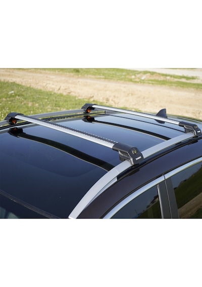Jeep Grand Cherokee 2005-2010 Trx1 Carrier Kilitli Ara Atkı Taşıyıcı Tavan Barı Siyah