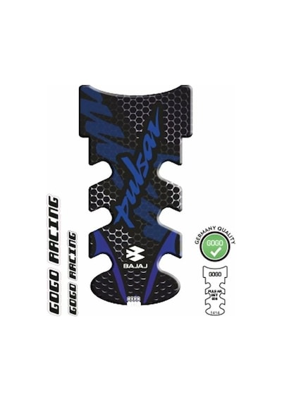 Bajaj Pulsar 2014 - 2024 Uyumlu Tank Pad 006 Standart