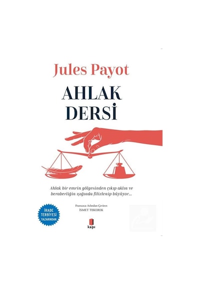 Ahlak Dersi / Jules Payot