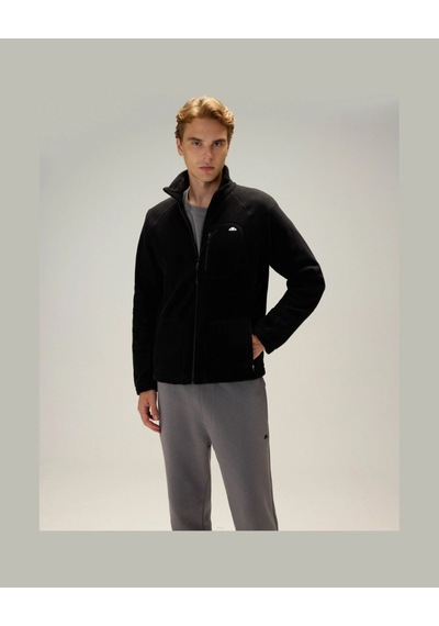 Ellesse 6wm1024-bk Erkek Fermuarlı Polar Ceket Siyah