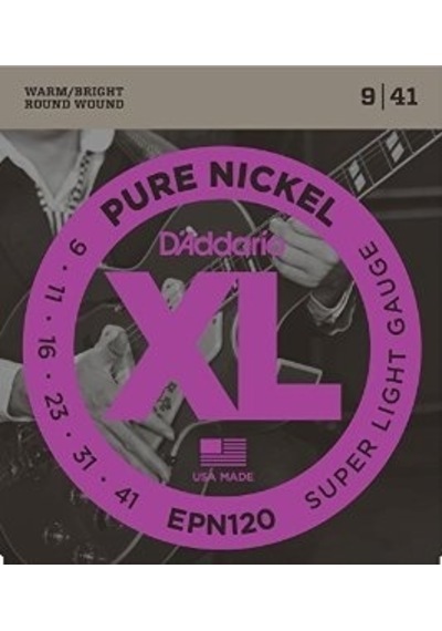 Elektro Gitar Tel Seti, Xl, Pure Nıckel, 9-41, Sup