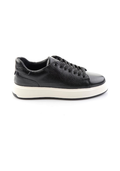 Bambi Siyah Floter Hakiki Deri Erkek Sneaker E01401120740