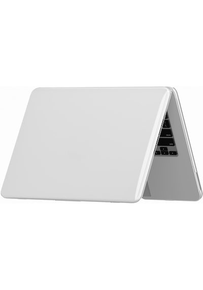 Arabulalaca Apple MacBook Neo 13 Inç A3404 Uyumlu A18 Çip Parlak Kristal Şeffaf Kılıf + Ekran Koruyucu Film Şefaff