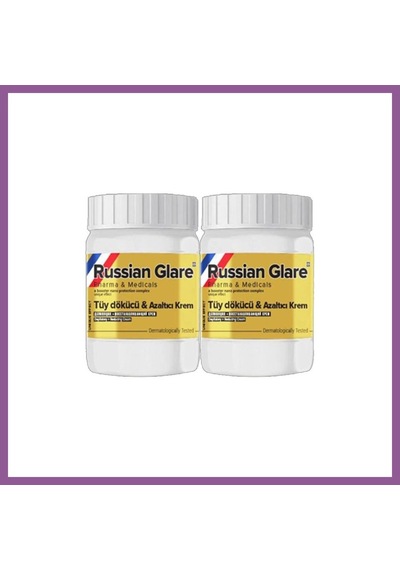 Bezos Russ Glare Tüylere Krem Nano 2li X 50 Ml Russ Merhemi Rengaren