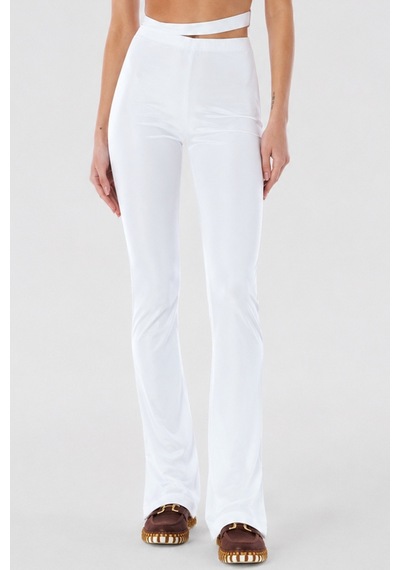 Nike X Jacquemus Slim Fit Trousers Womens Pant.kadın Eşofman Altı Beyaz