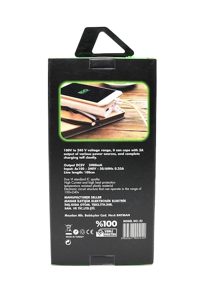 Rio Tech Type-c 2.4a Hızlı Şarj Adapteri