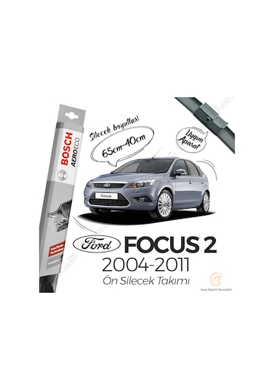 Ford Focus Muz Silecek Takımı 2004-2011 Bosch Aeroeco N11.3427