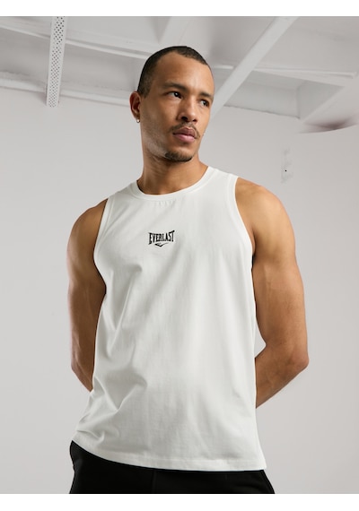 Everlast Ever Essentials Regular Beyaz Erkek Kolsuz Tişört Beyaz