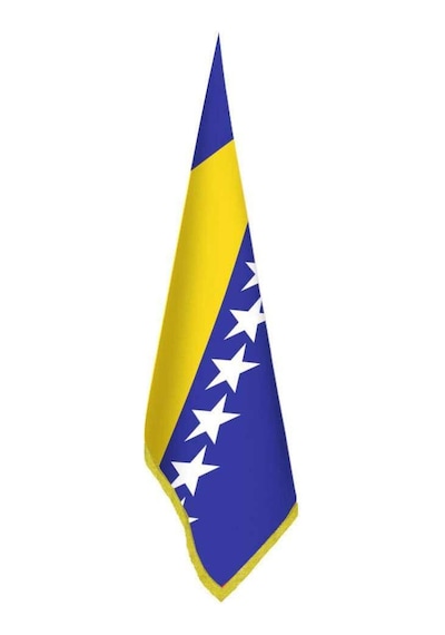 Bosna-hersek Bayrağı -ofis-makam-toplantı Odaları - Saçaklı Makam Bayrağı 1