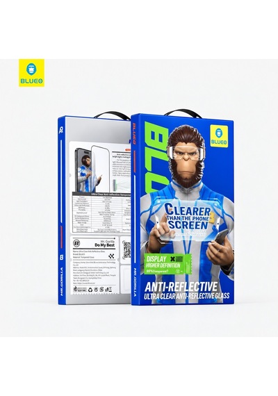 Ekran Yüzeyi Şeffaf Örtü Cep Koruyucu Apple iPhone Uyumlu Duo Ultra Clear Ar Anti-reflective Hd Glass Las