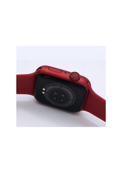 G68l Smart Watch 6s Akıllı Saat Konuşma Özellikli Türkçe Menü Yan Tuşlar Aktif Kırmızı