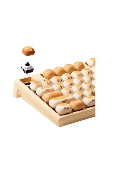 Akko MONSGEEK MG108B Bun Wonderland V3 Piano Pro Switch RGB Kablosuz Mekanik Oyuncu Klavye