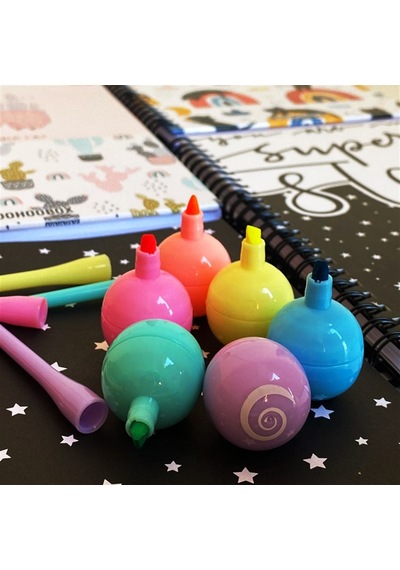 Lolipop 5'li Keçeli Kalem Çok Renkli