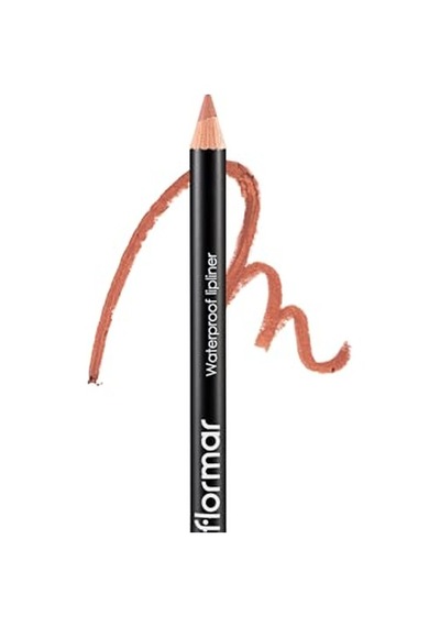 Flormar Suya Dayanıklı Dudak Kalemi - Waterproof Lipliner Nude - 201 Ntrlly Nude - 8690604111015