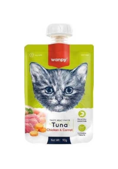 Ton Balıklı Ve Tavuklu Ezme Kedi Ödülü 90 Gr