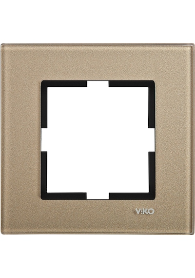 Viko Novella Cam Düz Dore Bronz Tekli Çerçeve - 92192281