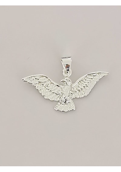 Omar Silver Kolye Ucu Kartal (488936737)