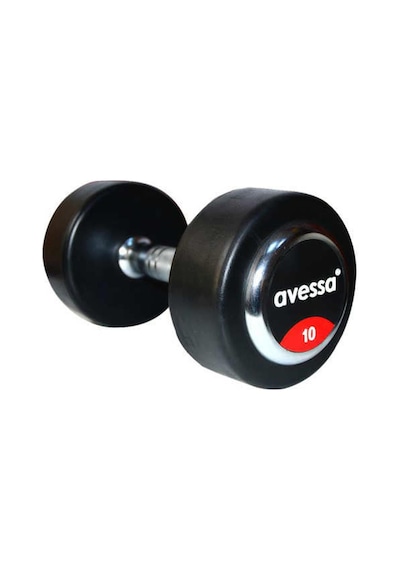 Avessa 10 KG Olimpik Dambıl Kauçuk Kaplı Salon Tipi