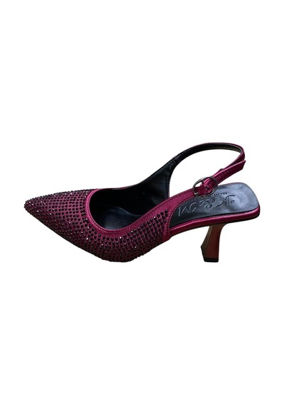 Yaren Moda Kadın Kadeh Topuk Taşlı Arkası Açık Stiletto Abiye Ayakkabı Bordo - 870551476 Bordo Yaren Moda Kadın Kadeh Topuk Taşlı Arkası Açık Stiletto Abiye Ayakkabı Bordo - 870551476 Bordo
