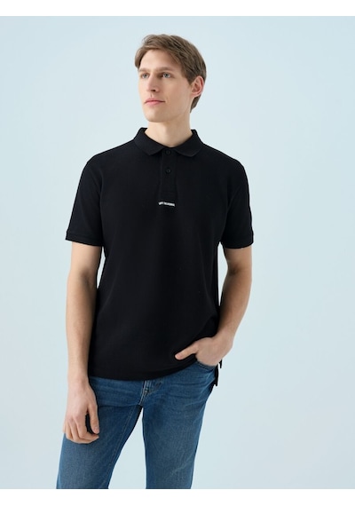 LOFT Regular Fit Erkek Polo K.kol Lf2036745 Q1.v1 Siyah