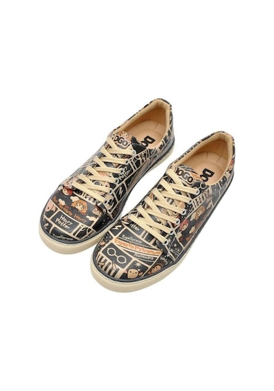 Kadın Vegan Deri Çok Renkli Sneakers - Warner Bros Expecto Patronum Harry Potter Tasarım Kadın Vegan Deri Çok Renkli Sneakers - Warner Bros Expecto Patronum Harry Potter Tasarım