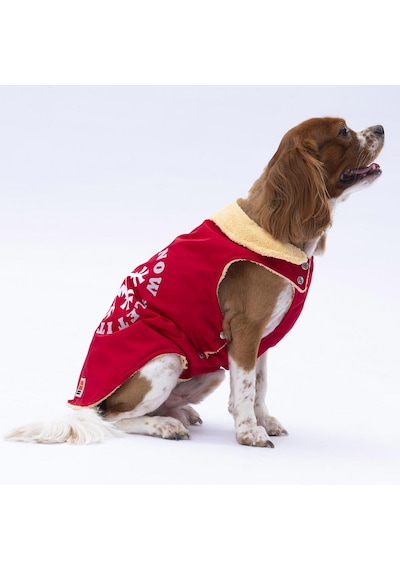 Kırmızı Yukon Yelek Köpek Yeleği Köpek Kıyafeti Köpek Yağmurluk