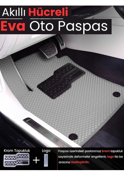Volvo Xc70 2007-2016 Uyumlu Eva Paspas Tam Set Oto Paspas,araca Özel,tam Koruma,kolay Montaj 392