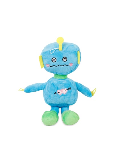 Halley Oyuncak Peluş Robotlar 35 Cm Turkuaz Turkuaz