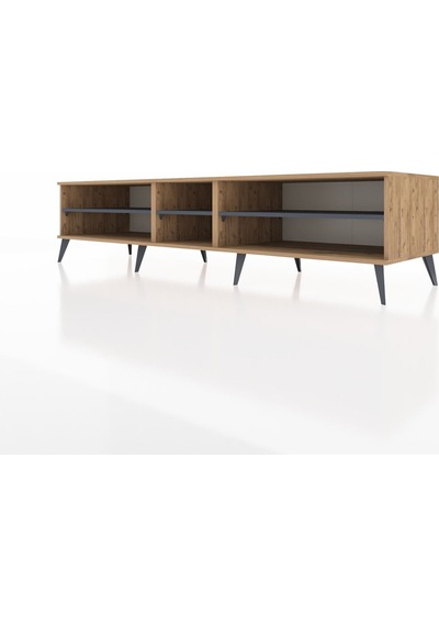 Kronos Tv Ünitesi 3 Raflı 220x59x51 Çam-çam/antrasit Atlas Çam/antrasıt - Atlas Çam Kronos Tv Ünitesi 3 Raflı 220x59x51 Çam-çam/antrasit Atlas Çam/antrasıt - Atlas Çam