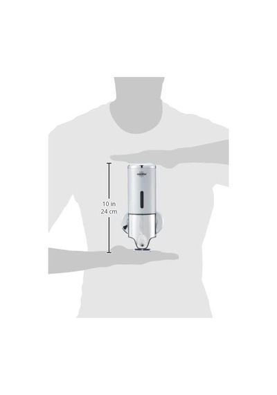 Rulopak R-3013 T Çekmeli Sıvı Sabunluk, Paslanmaz, 500 Ml Çok Renkli
