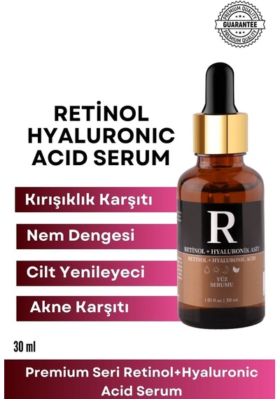 Retinol Içeren Leke Ve Kırışıklık Karşıtı, Aydınlatıcı Ve Nemlendirici Serum 30 Ml