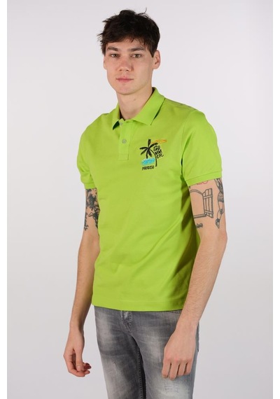 AR-MA Arma Erkek Büyük Beden Polo Yaka Tişört Y22374869501 Yeşil