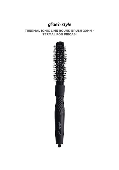 Glide'n Style Thermal Ionic Line Round Brush 20 MM Termal Fön Fırçası