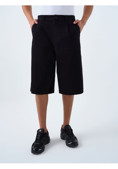 LOFT Baggy Fit Erkek Şort Lf2038834 Q1.v1 Siyah