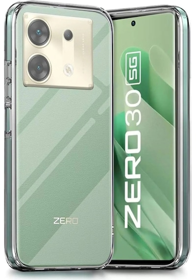 Nettech İnfinix Zero 30 Uyumlu Lüx Seri Kamera Korumalı Arka Koruma Kılıf - Şeffaf Şeffaf