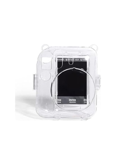 Instax Mini 12 Makine Uyumlu Şeffaf Koruyucu Kılıf-forsıbp079 Diğer