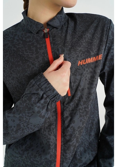 Hummel 922209-7319 Jenkens Zip Kadın Spor Ceket Gri