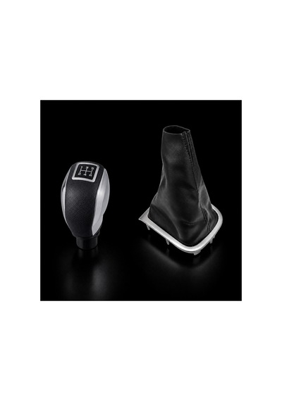 Renault Megane 3 Fluence Mat Krom Çerçeveli Vites Körüğü Ve Silver Model Vites Topuzu 969356864r